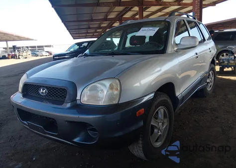 2004 Hyundai Santa Fe из США, поврежденный, VIN KM8SB12B54U650069